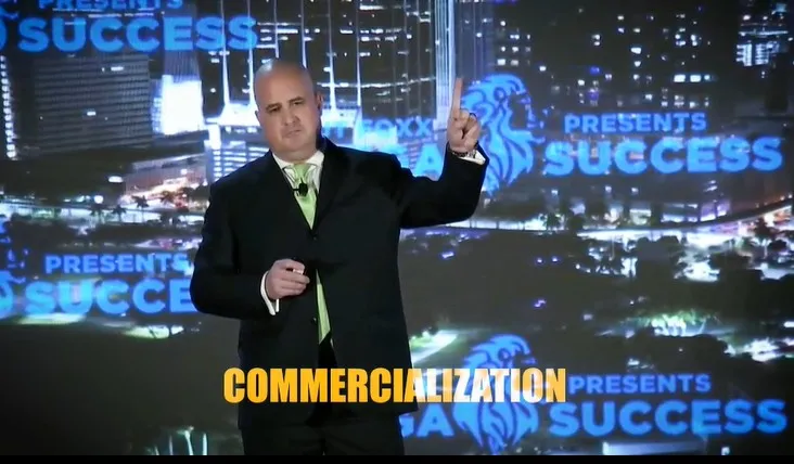 Craig T. Ingram making a point on stage